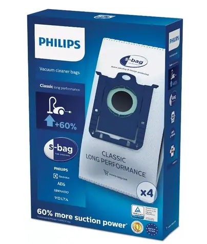 Philips FC8021/03 s-bag Prachové sáčky do vysavačů 4 ks