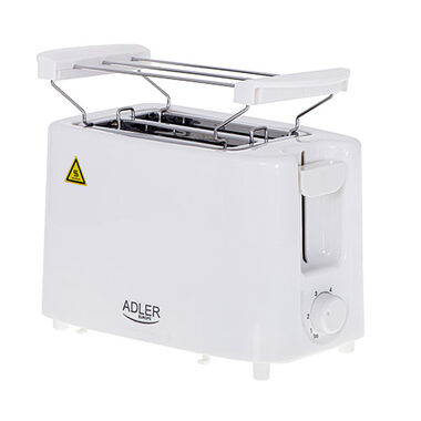 Adler AD 3223 bílá / Topinkovač / 900W / 6 stupňů