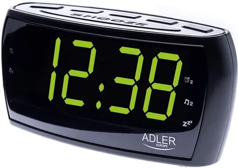 Adler AD 1121 černá / Rádiobudík / FM / AM