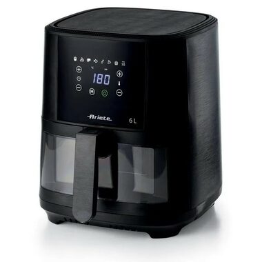 Ariete 4626-00 černá / Horkovzdušná fritéza / 1300W / 6 l / až 200°C