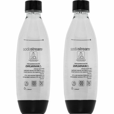 SodaStream Lahev FUSE 2 x 1l černá 2Pack 
