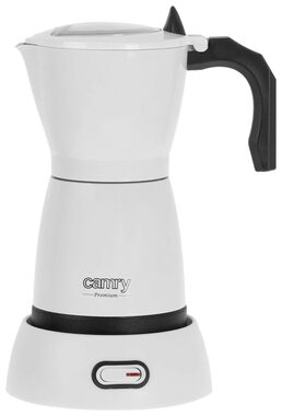 Camry CR 4415b Elektrická moka konvička na 6 šálků 300 ml bílá