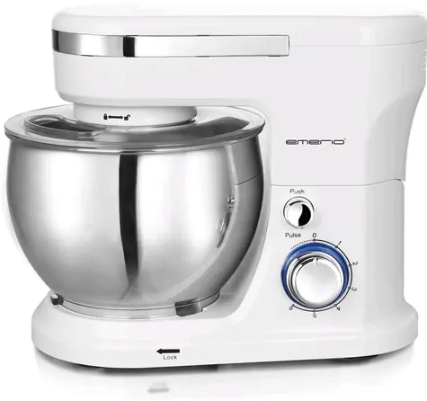 Emerio KM-123117 bílá / Kuchyňský robot / 1000 W / 5 l / 6 režimů