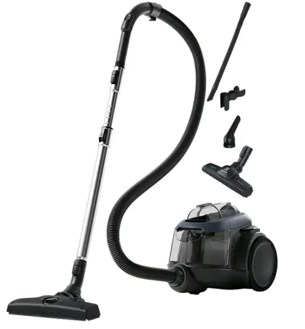 Electrolux EL61C3DB černá / Bezsáčkový vysavač / 550 W / 74 dB / 1.6 L / rádius 12m 