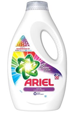 Ariel Color 20 dávek 1.1 l / Tekutý prací gel na barevné prádlo