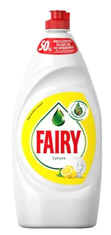 Fairy Lemon 900 ml / Prostředek na mytí nádobí