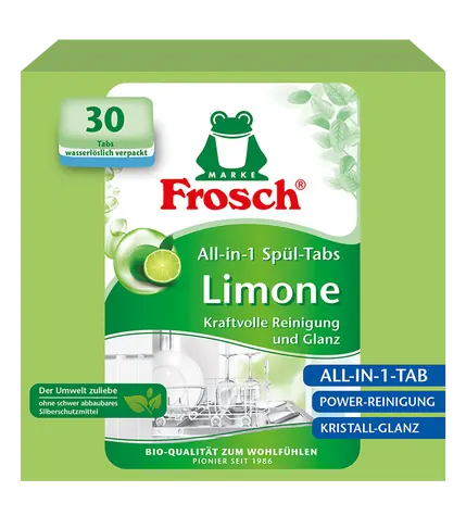 Frosch All-in-1 tablety do myčky Citrus 30 ks