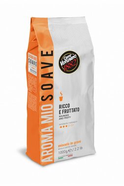 Vergnano Aroma Mio Soave 1 kg / Zrnková káva / 50% Arabica & 50% Robusta