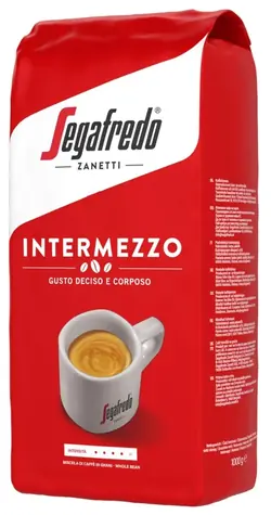 Segafredo Intermezzo 1 kg / Zrnková káva / 60% Arabica & 40% Robusta