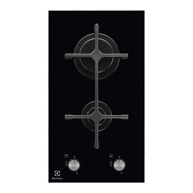 Electrolux EGC3322NVK černá / Plynová varná deska / 2 plotny 