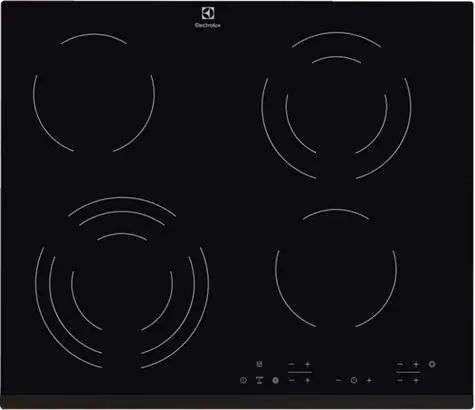 Electrolux EHF6343FOK černá / Indukční varná deska / 4 plotny 
