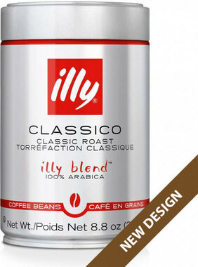 Illy Espresso (Zrnková) 250 g / Zrnková káva / 100% Arabica / Plechovka