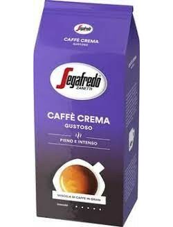 Segafredo Caffé Crema Gustoso 1 kg / Zrnková káva / 40% Arabica & 60% Robusta