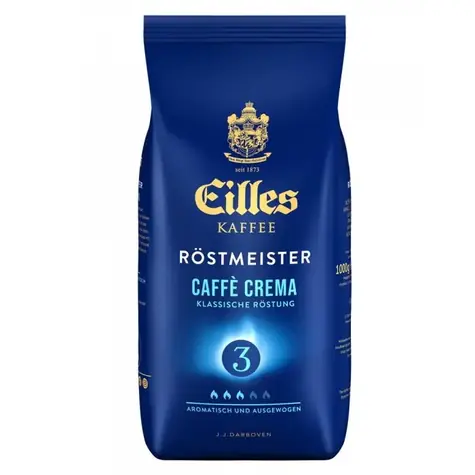 Eilles Gourmet Café Crema 1 kg / Zrnková káva / Arabica & Robusta