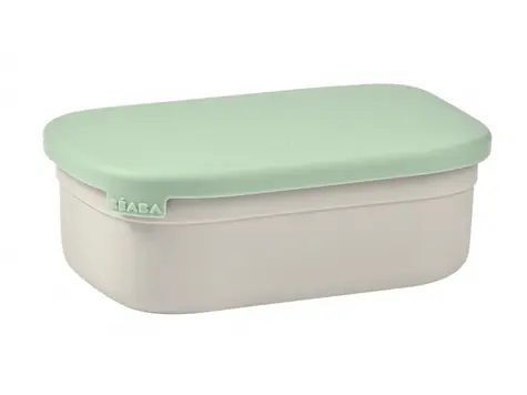 Beaba Svačinový box nerez Velvet Grey/Sage Green