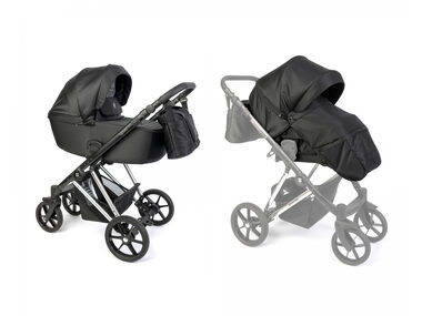 Dada Prams Apus 2v1 Special Edition JetBlack / kočárek / od narození