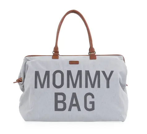 Childhome Přebalovací taška Mommy Bag Canvas Grey / 55 x 30 x 40 cm