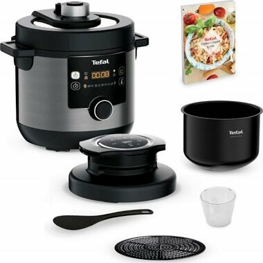 Tefal CY7788 Turbo Cuisine & Fry černá / Multifunkční hrnec / 1200 W / 7.6 l / 15 programů 
