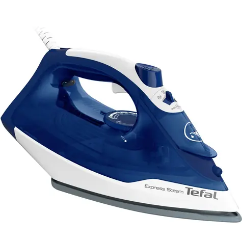 Tefal FV2838E0 modro-bílá / Napařovací žehlička / 2400 W / 40 g/min / 270 ml