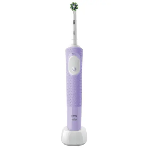Oral-B Vitality Pro Protect X Clean fialová / Eletrický zubní kartáček / oscilační / 3 režimy / 2D technologie 