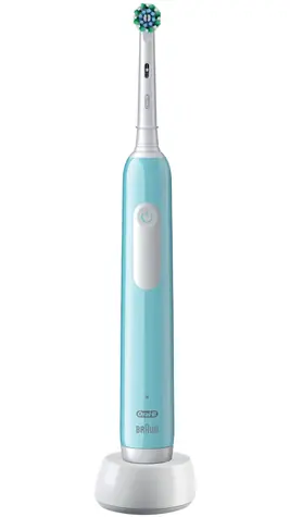 Oral-B Pro Series 1 modrý / Elektrický zubní kartáček / oscilační / 3 režimy / časovač / pouzdro 