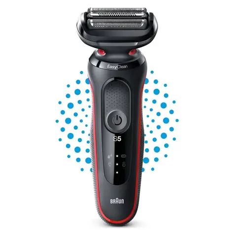 Braun 51-R1000s Wet&Dry / holicí strojek / Pánský / Na vousy a obličej / Mokré a suché holení / Provoz: 50 min