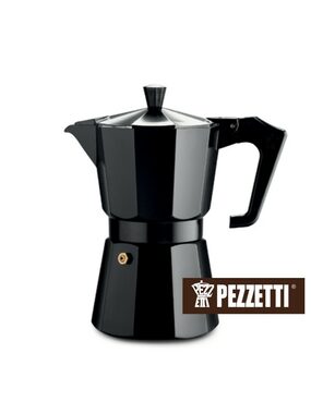 Pezzetti ItalExpress Moka konvice 3 šálky černá / 150 ml