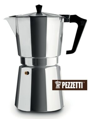 Pezzetti ItalExpress Moka konvice 14 šálků stříbrná / 700 ml