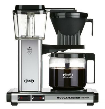 Moccamaster KBG 741 Select stříbrná / Kávovar na překapávanou kávu / 1520 W / 1.25 l