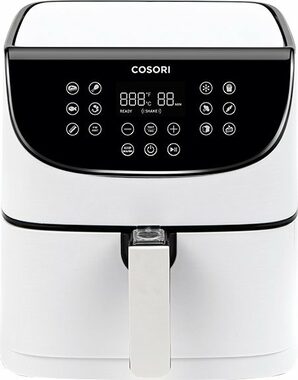Cosori CP158-AF PREMIUM bílá / Horkovzdušná fritéza s příslušenstvím / 1700 W / 5.5L 