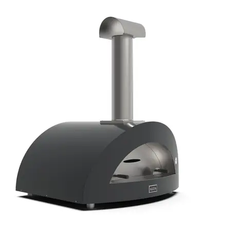 Alfa Forni Moderno 5 šedá / Pec na pizzu / 500°C / 100 x 70 / na dřevo 