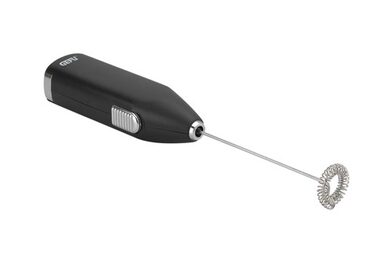 Gefu 12720 FINO černá / Napěňovač mléka / 2x AA 