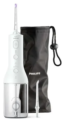 Philips Sonicare HX3826/31 bílá / ústní sprcha / 3 stupně intenzity / 250 ml