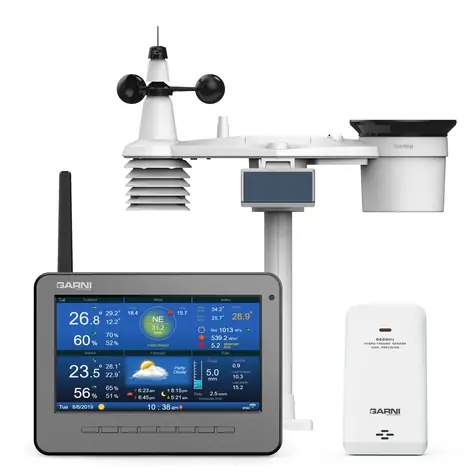 GARNI 3015 Arcus 2GEN / Wi-Fi meteorologická stanice / TFT HD displej / 2. generace