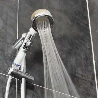 Aquadon EcoTornado Blue stříbrná / Sprchová hlavice