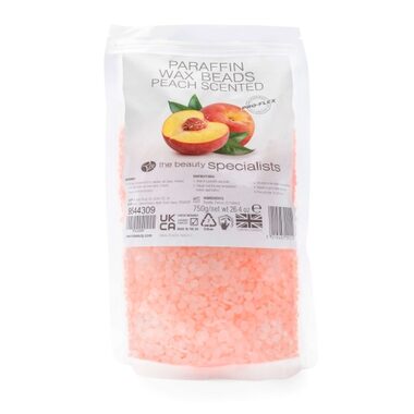 RIO Paraffin Wax Beads Peach Scented / Náhradní vosk pro parafinovou lázeň / 750g