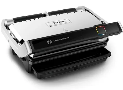 Tefal OptiGrill Elite XL GC760D / Kompaktní gril / 2200 W / 16 programů / Gril. plocha 40x20cm 