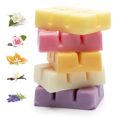 RIO Soy Wax Melts / Aromaterapeutické sojové vosky / levandule / vanilka / pomerančový květ / růže / jasmín