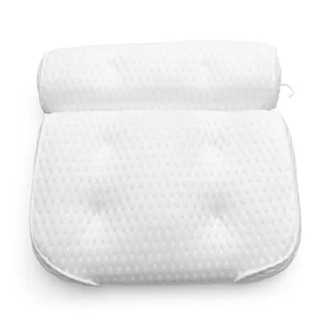 RIO Luxury spa bath pillow / Podhlavník pro relaxaci ve vaně / 6 přísavek / 30x36cm