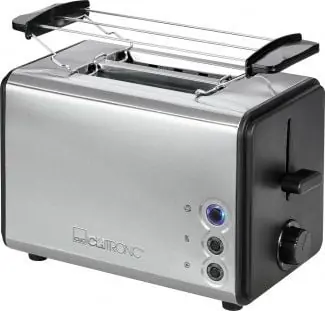 Clatronic TA 3620 stříbrná / Topinkovač / 850W
