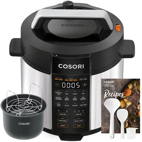Cosori Multicooker CMC stříbrná / Multifunkční hrnec / 5.7L