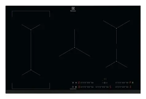 Electrolux EIV835 černá / Indukční varná deska / 7350W / 5 ploten