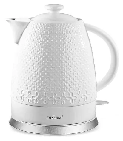 Maestro MR-073 bílá / Rychlovarná konvice / 1200W / 1.5L / keramická