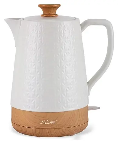 Maestro MR-076 bílá / Rychlovarná konvice / 1800W / 1.8L / keramická