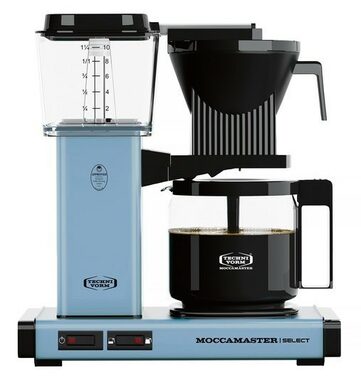 Moccamaster KBG 741 modrá / Kávovar na překapávanou kávu / 1520 W / 1.25 l