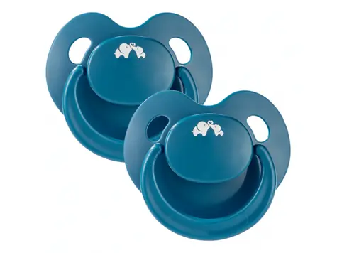 Bebeconfort Šidítko silikonové Physio Air Eco 2ks 6m+ Blue / od 6 měsíců