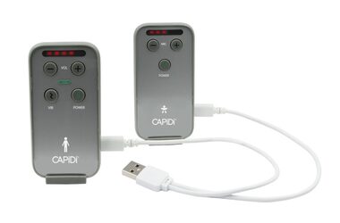 CAPiDi Chůvička BabyAlarm Grey / Dosah: až 800 m / Provozní rozsah 863-870 MHz