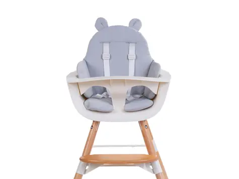 Childhome Sedací podložka do židličky Evolu / Evosit Grey / Rozměry: 65 x 58 x 2.5 cm