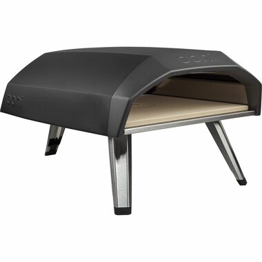 Ooni Koda 12 černá / Plynová pec na pizzu / plocha 33.7 x 33.7 cm / doprodej