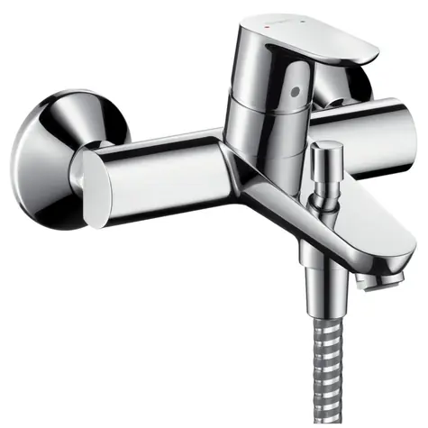 Hansgrohe Focus stříbrná / Vanová baterie / 22l-min @ 3bar